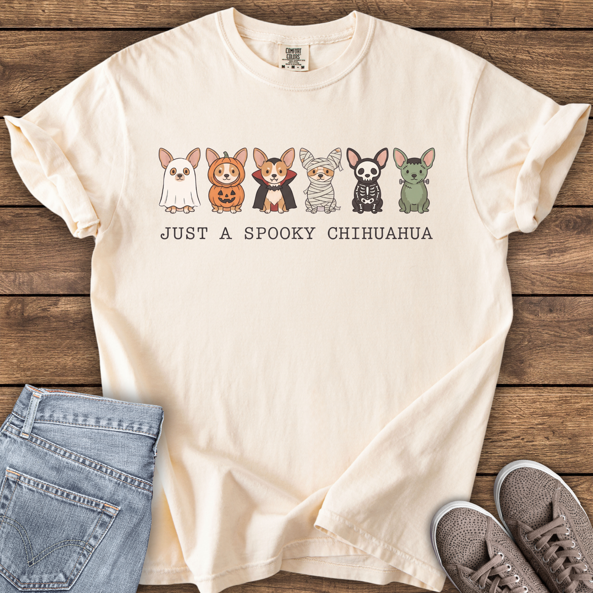 Just A Spooky Chihuahua T-Shirt