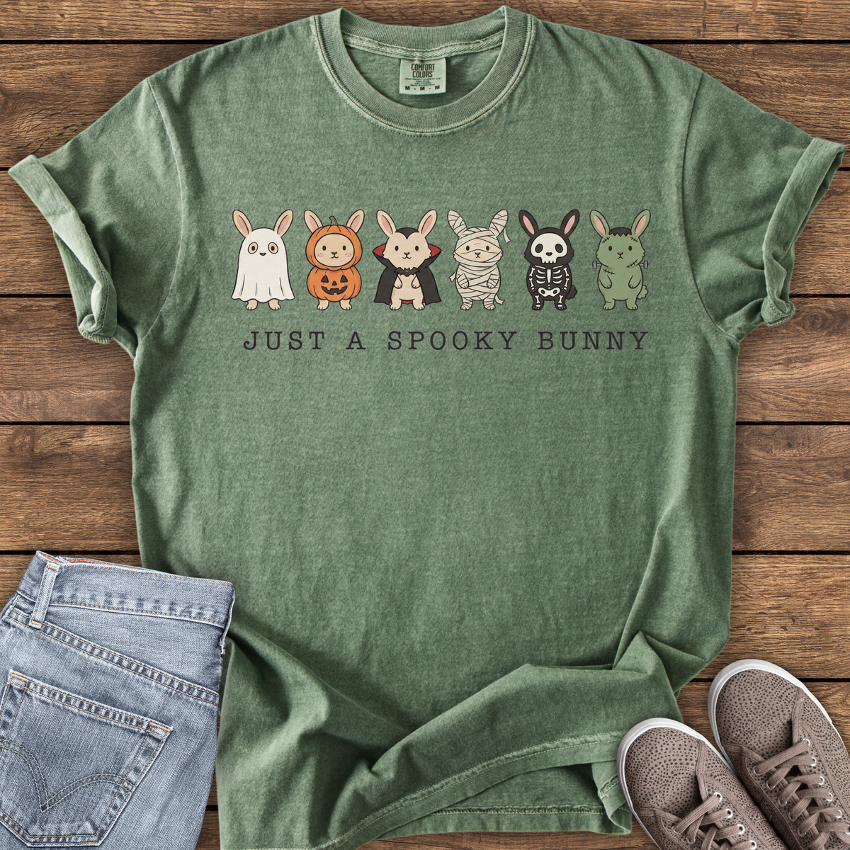 Just A Spooky Bunny T-shirt